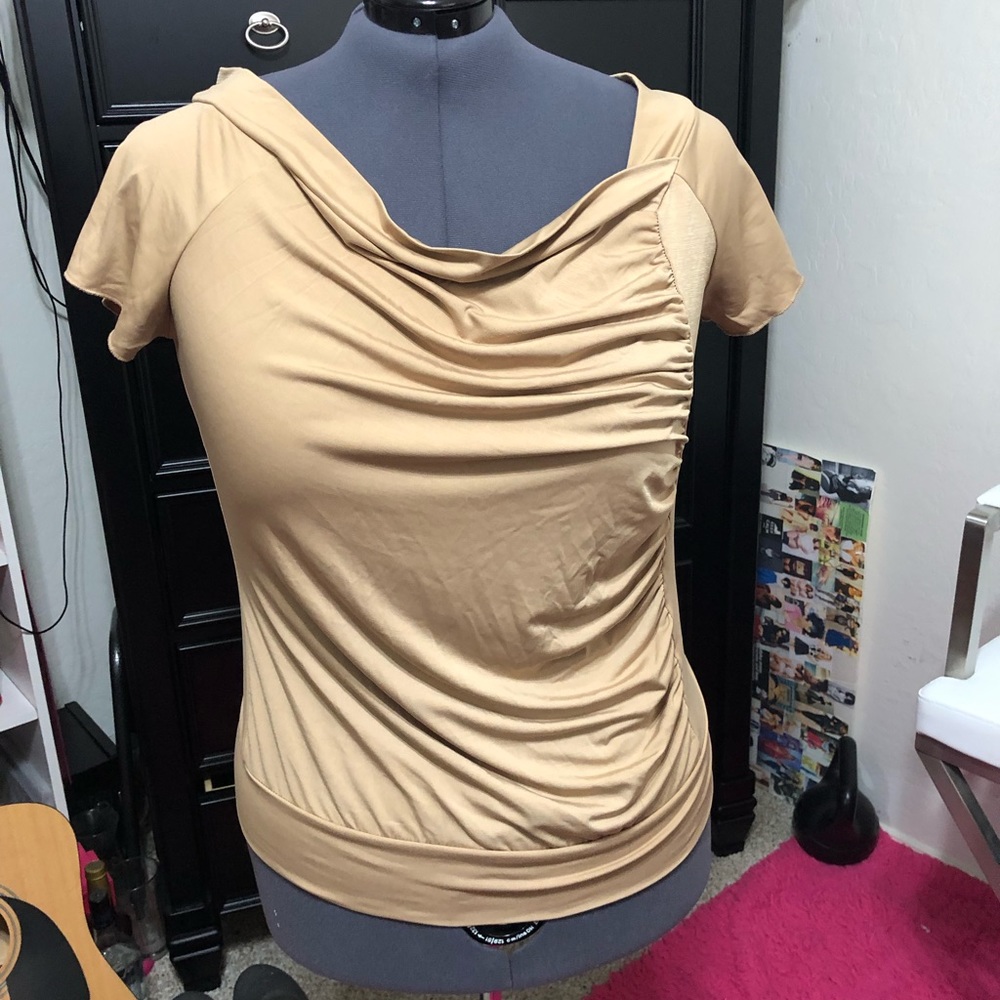 Gold blouse